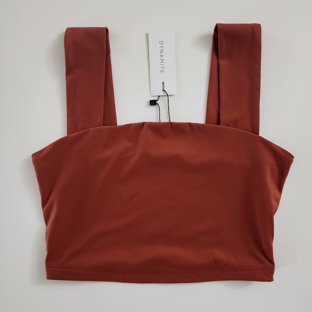 Dynamite Terracotta Lota Sculpt Tank Top - Picture 4 of 6
